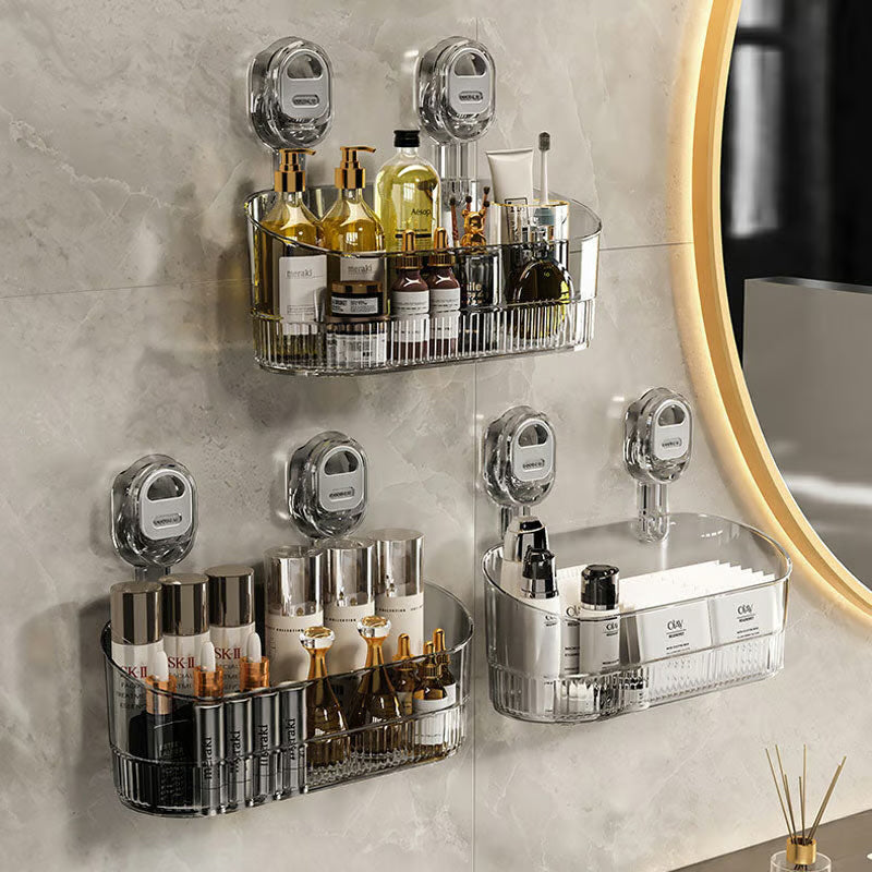 Maliben | No-Drill Bathroom Suction Cup Storage Box