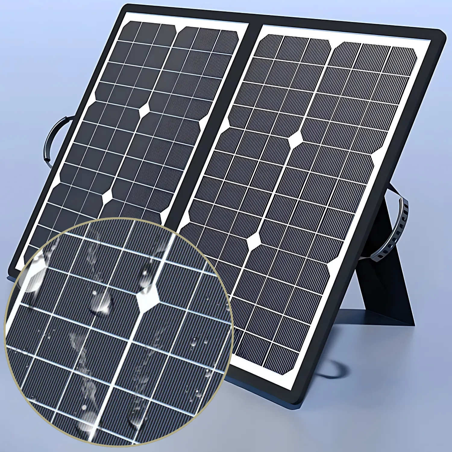 Maliben | Solarax 1000w Foldable Solar Panel Kit | Complete Set With Mppt & Usb/Type-C | For Camping, Car, Boat & Caravan