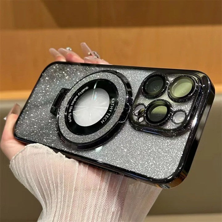 Maliben | Glitter Magnetic Ring Stand Phone Case