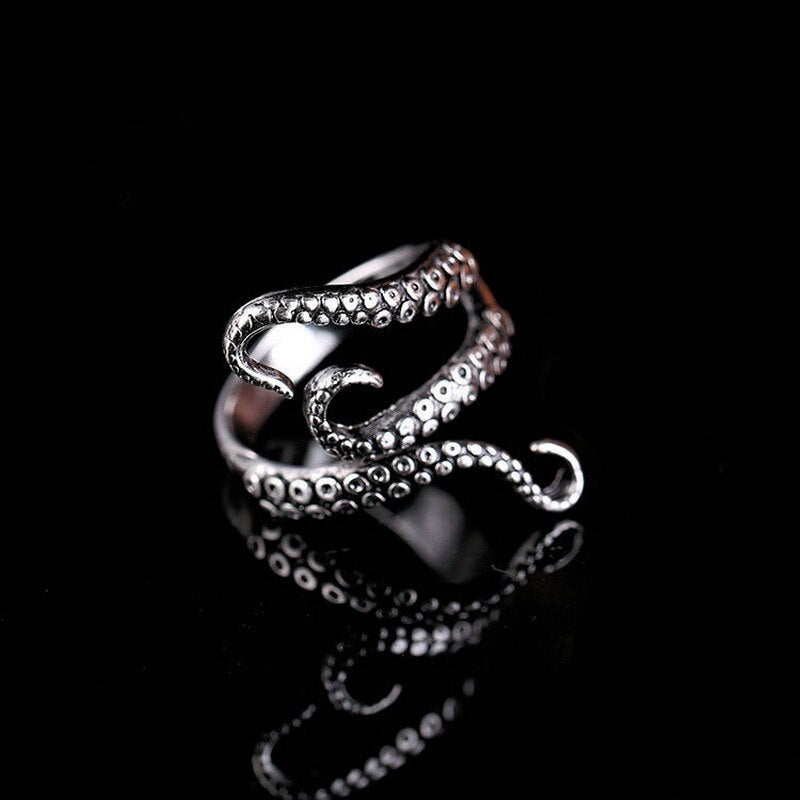Maliben | Women’S Vintage Cat Ring | Adjustable Animal Knuckle Band | Zinc Alloy Fashion Jewelry For Daily & Party Wear