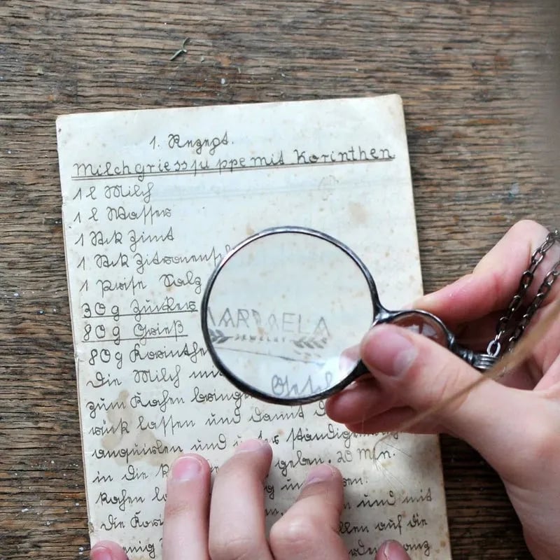 Maliben | Necklace With Magnifying Pendant