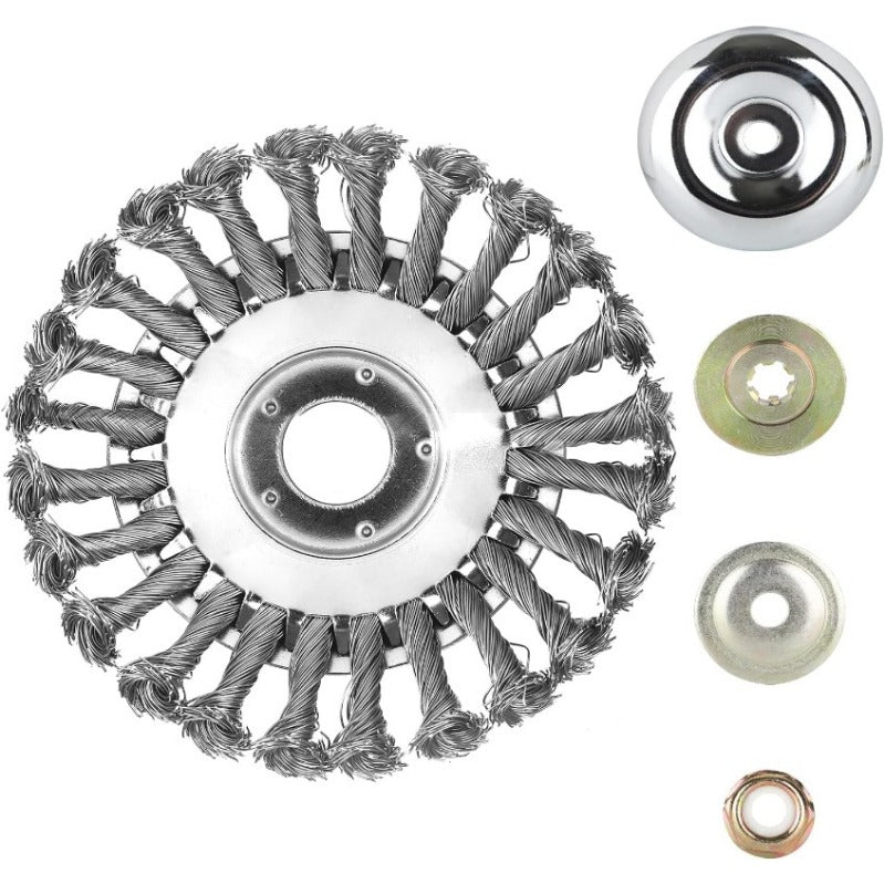 Maliben | Universal Steel Wire Trimmer Brush Head