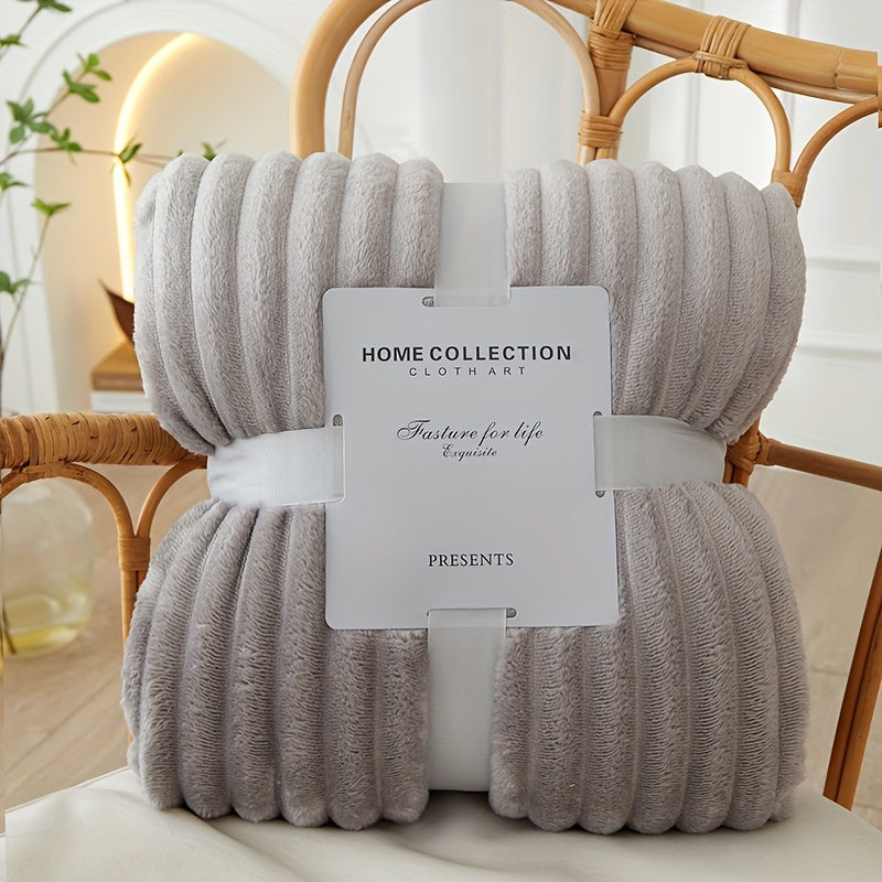 Maliben | Luxury Flannel Polyester Blanket – Ultimate Comfort & Warmth
