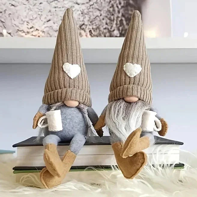Maliben | 2-Pack: Coffee Gnome Plush Doll