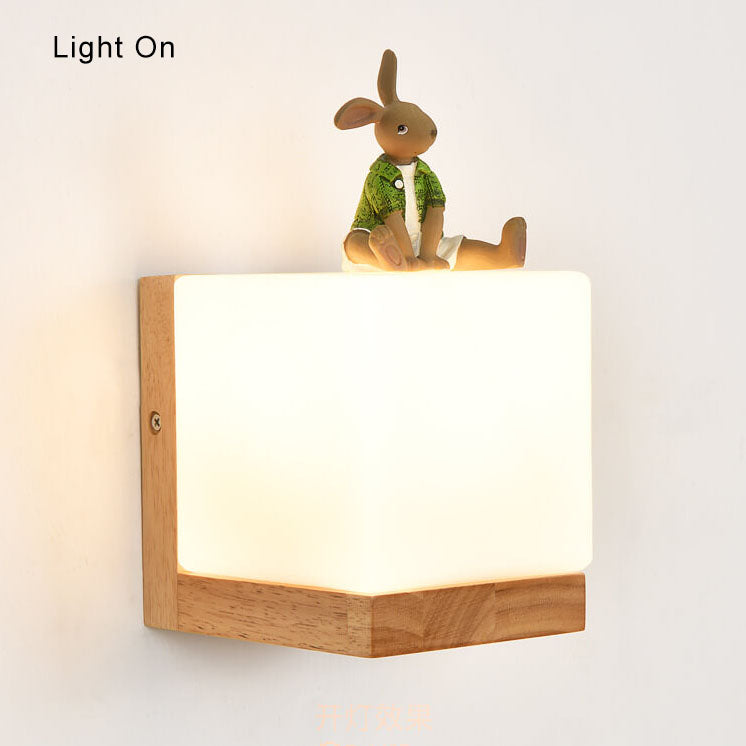 Maliben | Ecochic Cube Wall Lamp – Sustainable & Modern Design