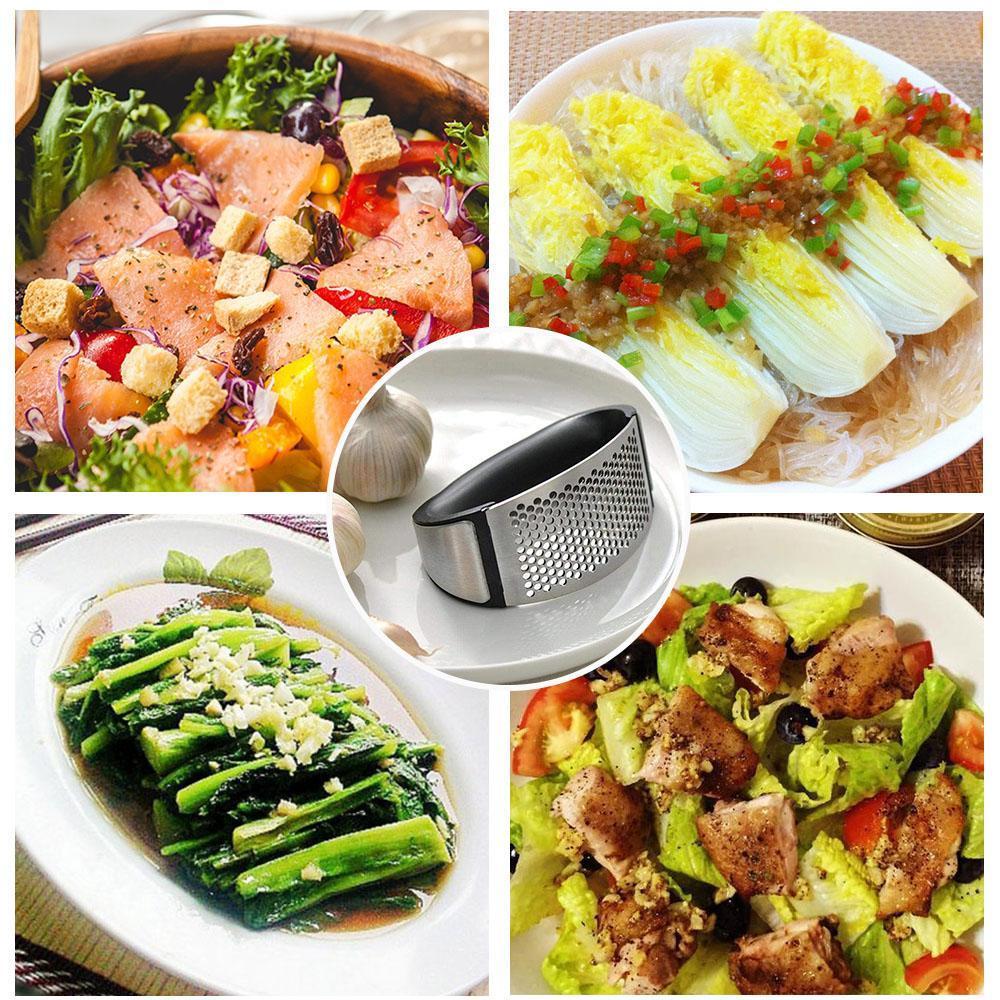 Maliben | Premium Stainless Steel Garlic Press