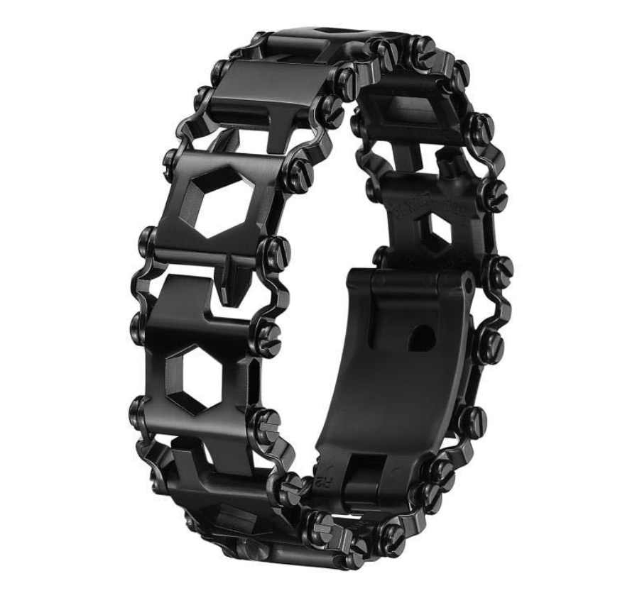 Maliben | 29-In-1 Multifunctional Stainless Steel Watch Strap/Bracelet, With 29 Hidden Practical Tools, For Sailing, Travel, Camping & Hiking