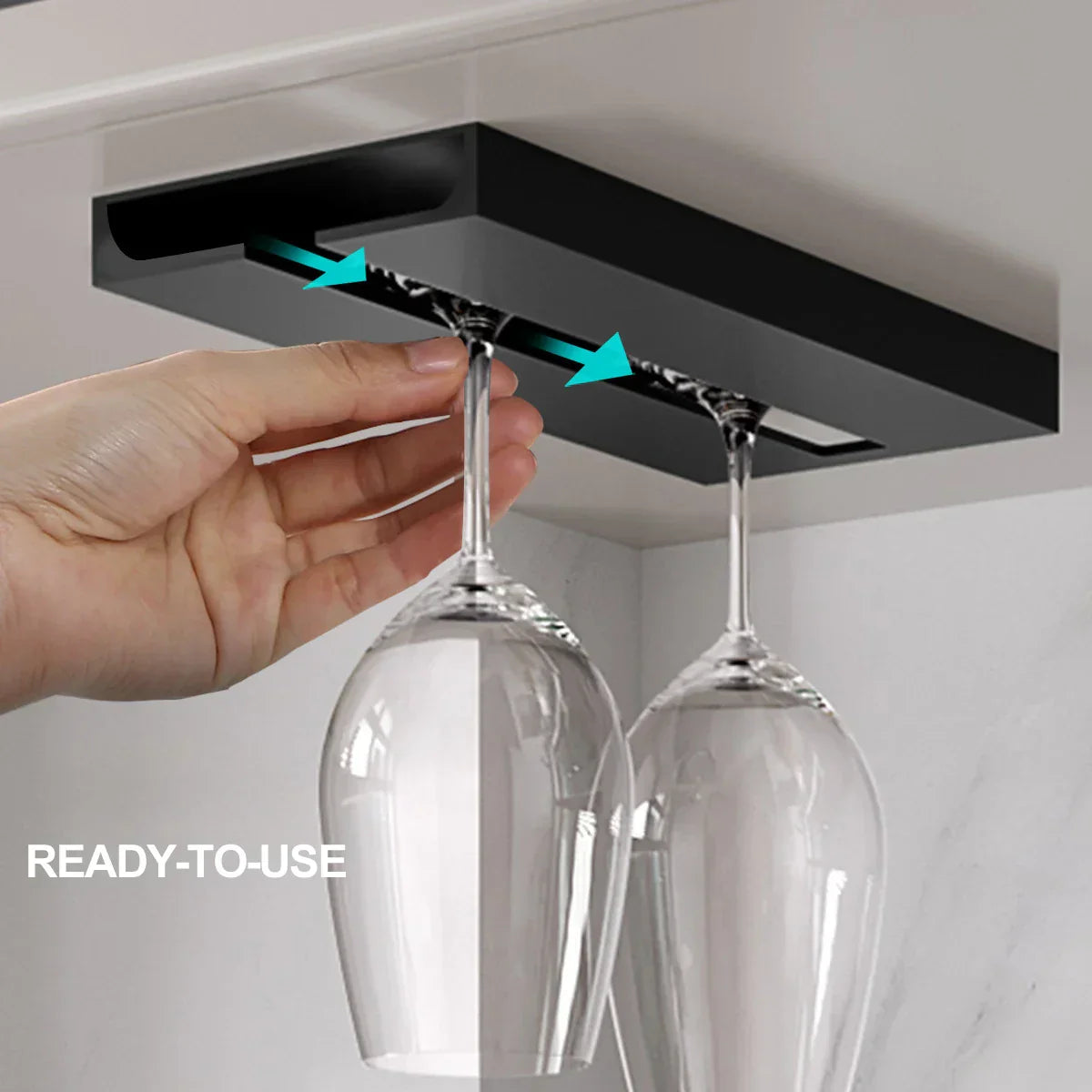 Maliben | Elegant Wine Glass Rack For Stylish And Space-Saving Storage