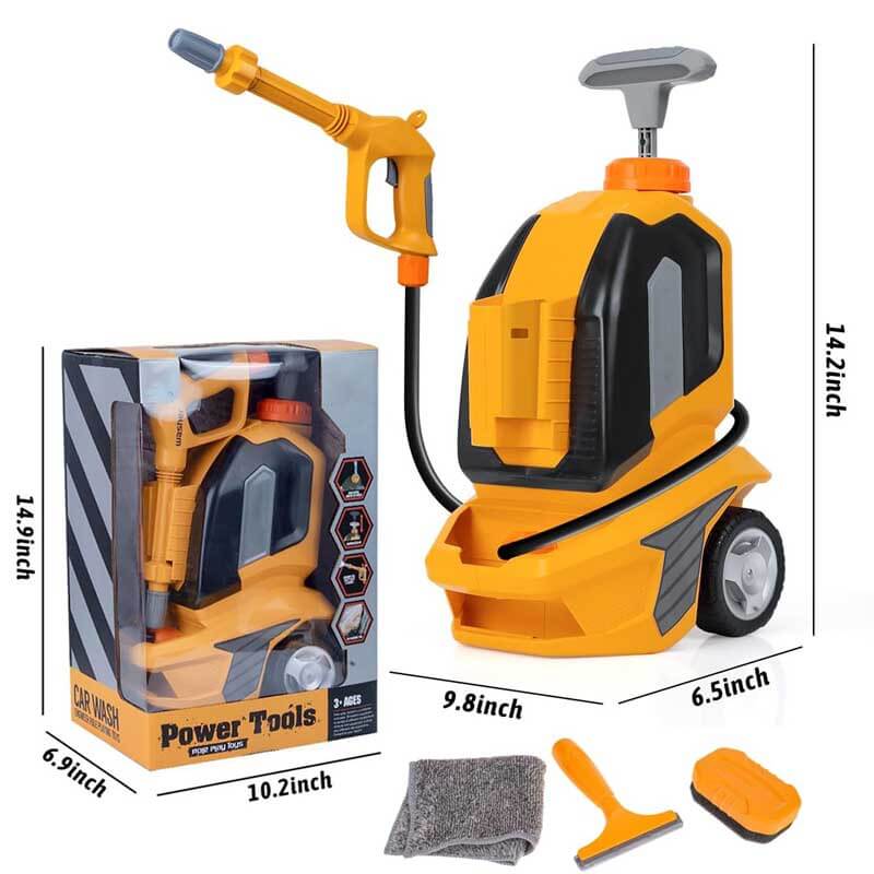 Maliben | Autosplash | Playfully Cleaning - Child-Friendly Car Wash Set For Role Play