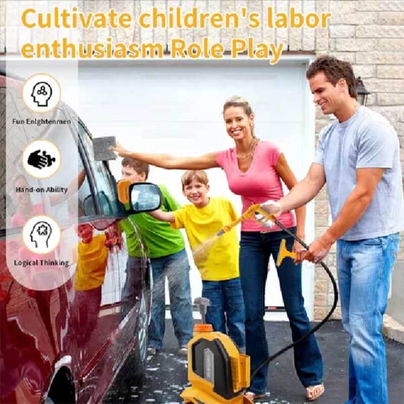Maliben | Autosplash | Playfully Cleaning - Child-Friendly Car Wash Set For Role Play