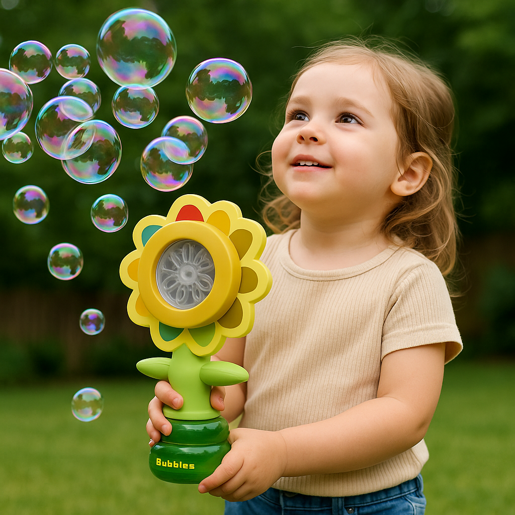 Maliben | Head Shaking Bubble Flower Kids Toy