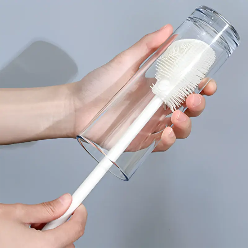 Maliben | All-Angle Bottle Brush — Experience Crystal-Clear Cleanliness That Makes Every Bottle Food-Safe! (4 Pieces)