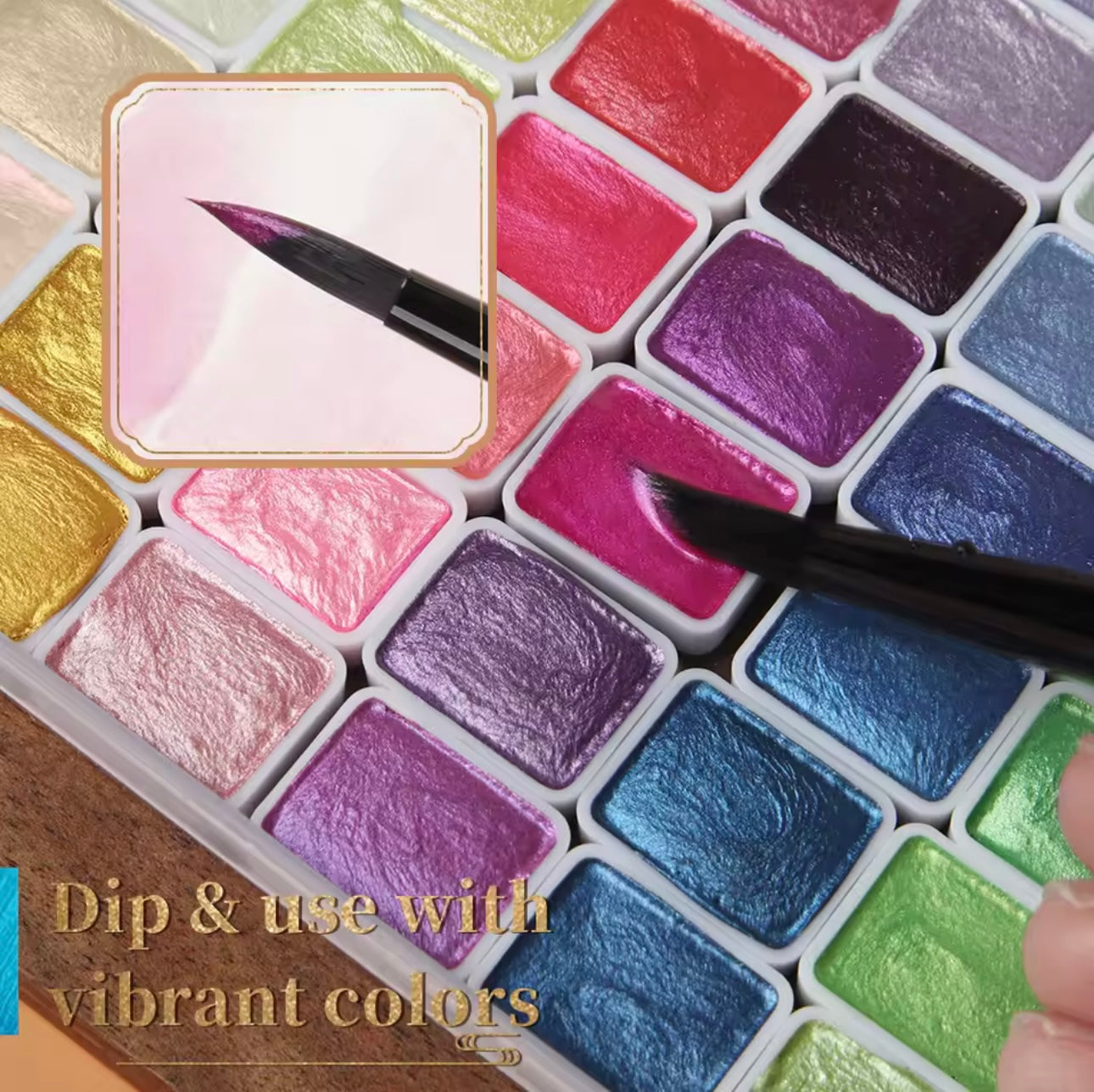 Maliben VibrantaX Art Pigment Set — Vivid Colors for Painting