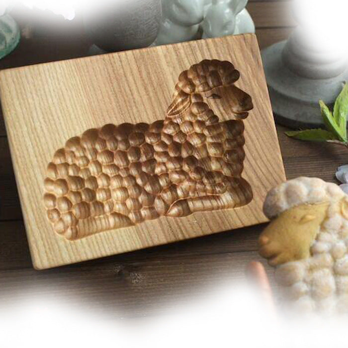 Maliben | Wooden Cookie Mold Set | Engraved Pastry Stamps | Gingerbread & Biscuit Press