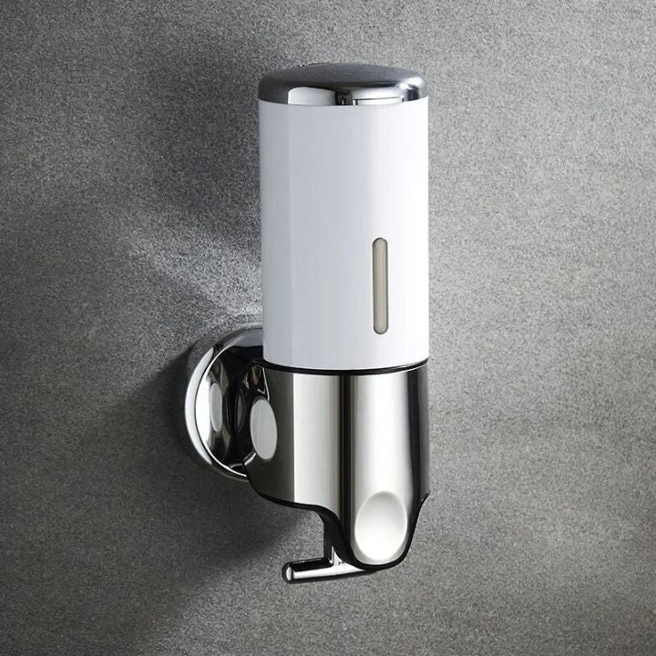 Maliben | Wall Mounted Soap Dispenser | Sudsstation Bathroom Organizer | Stainless Steel & Abs | 16.9 Fl Oz | Set Of 1–3