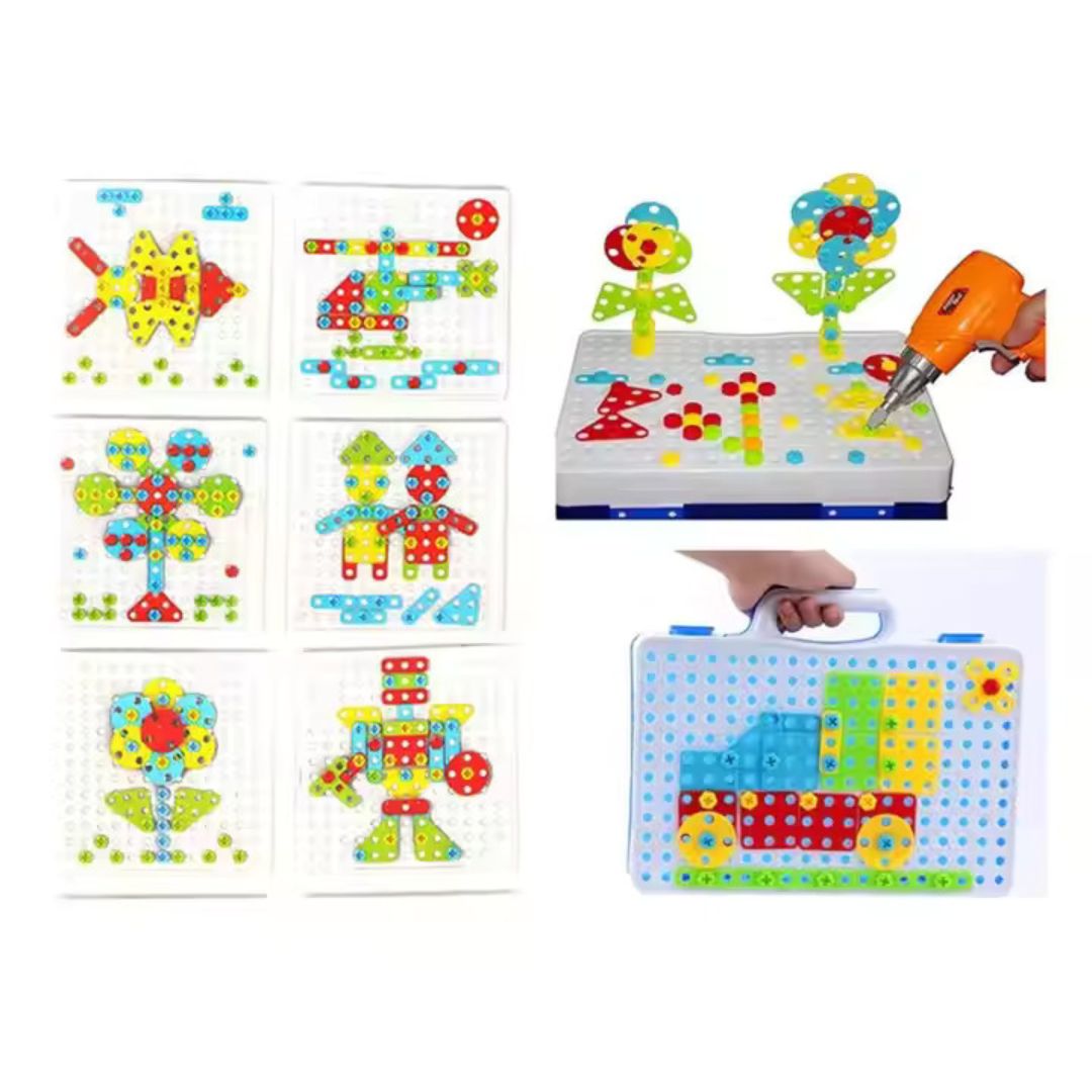 Maliben | Building Block Screwdriver Tool Box For Kids