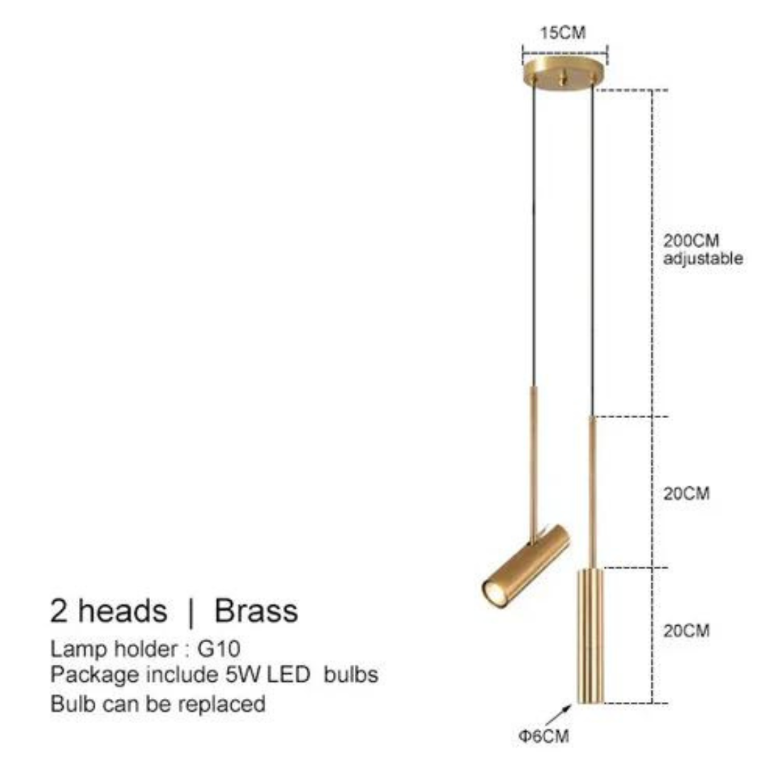 Maliben | Elegant Led Pendant Lamp For Atmospheric Bedrooms – 15m²