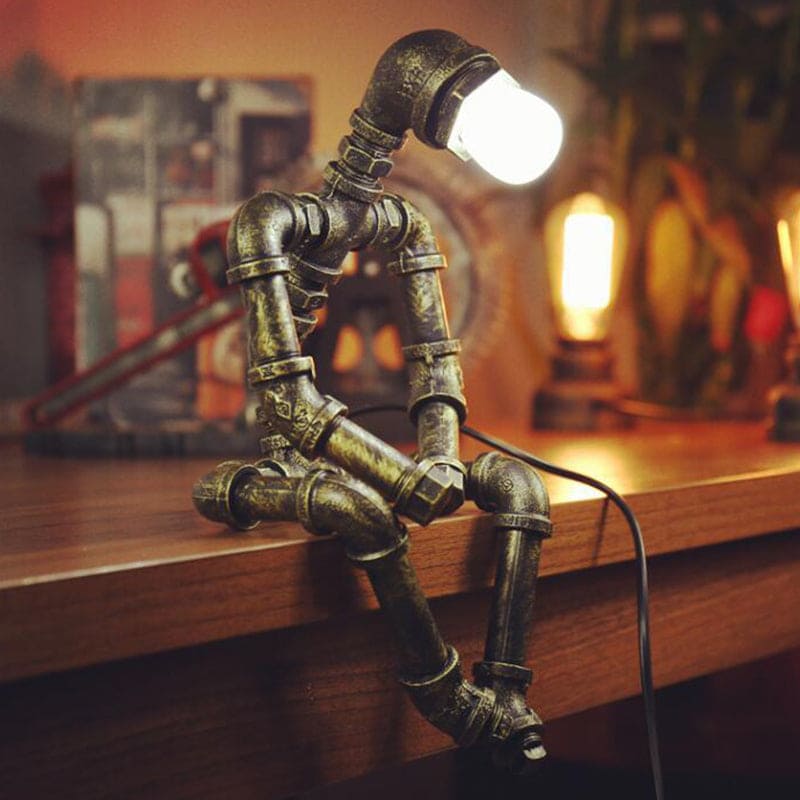 Maliben | Roboshine Robot Lamp – Playful Iron Lighting For Home