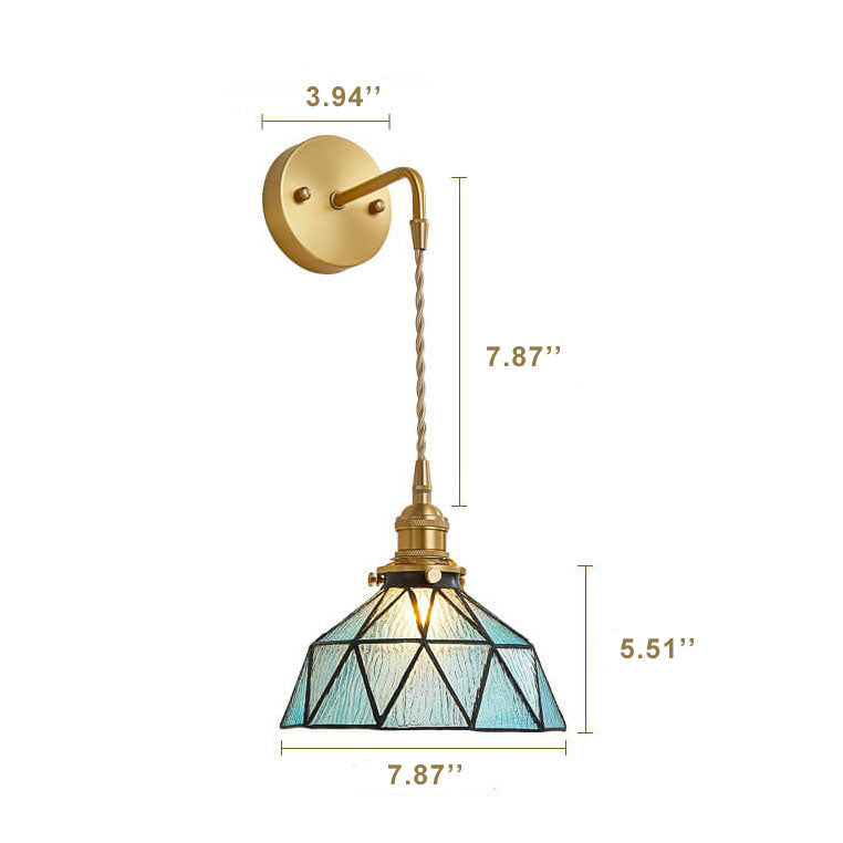 Maliben | Stylish Aquarius Wall Lamp With Water Ripple Glass – Modern And Soothing