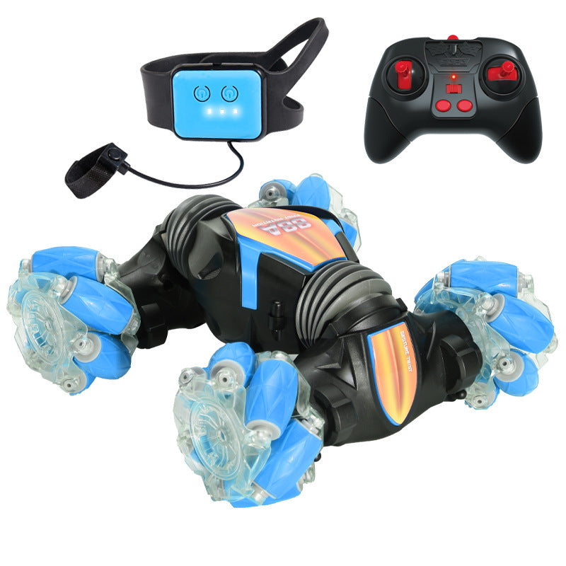 Maliben | 2-In-1 Hand-Controlled Stunt Car With Additional Remote Control