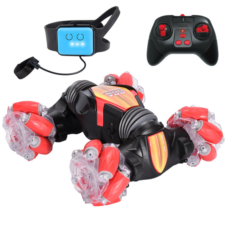 Maliben | 2-In-1 Hand-Controlled Stunt Car With Additional Remote Control