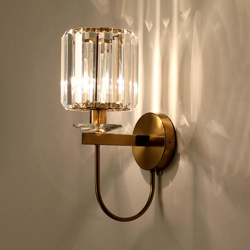 Maliben | Crystallux Elegant Wall Lamp - Luxury Cylindrical Design For Modern Interiors