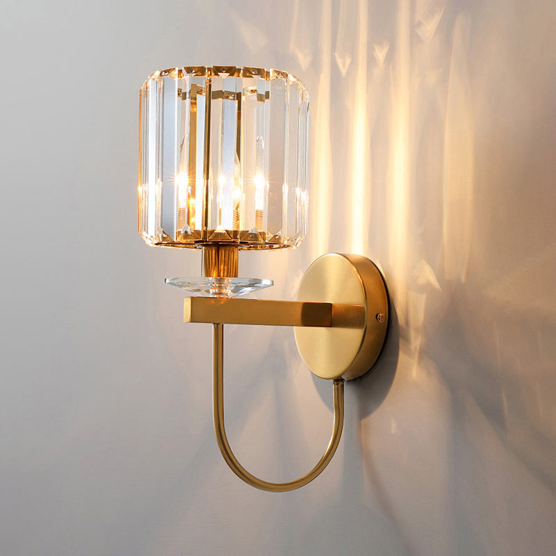 Maliben | Crystallux Elegant Wall Lamp - Luxury Cylindrical Design For Modern Interiors
