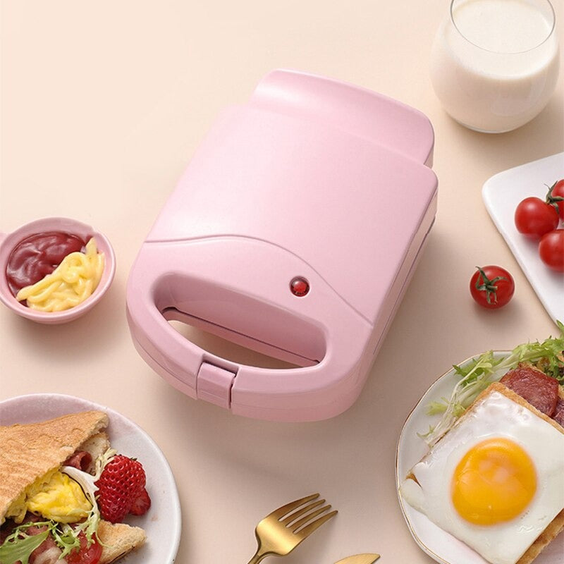 Maliben | 2-In-1 Sandwich Maker & Toaster | Non-Stick Auto-Sealing Plates For Quick Breakfasts, Snacks & Easy Cleanup