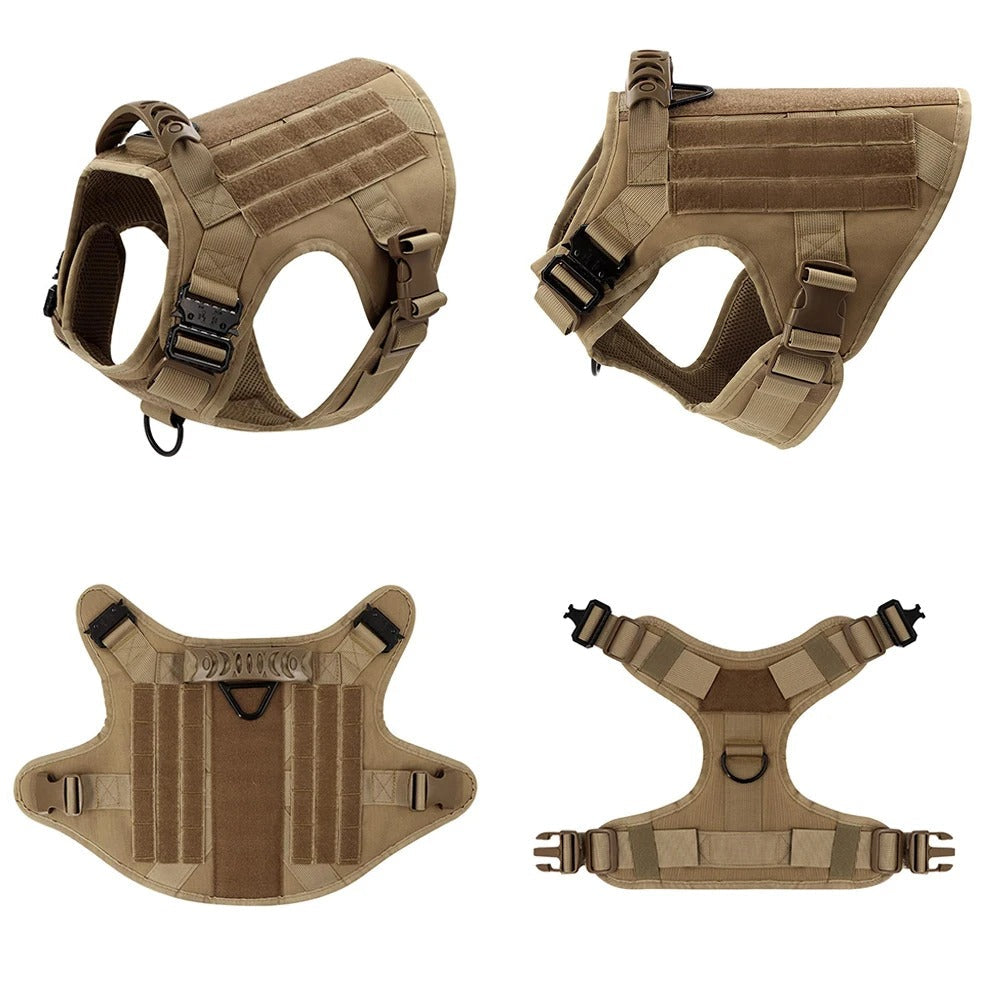 Maliben | KrachtGrip Dog Harness – Adjustable Tactical Harness for Training & Walks