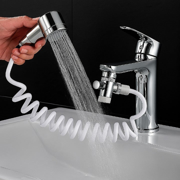 Maliben | All-In-One Easy Clean Adjustable Bathroom Set