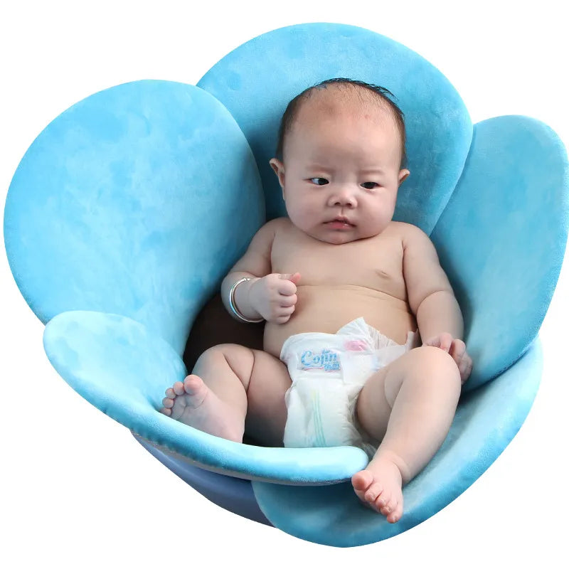 Maliben | Flower-Shaped Baby Bath Cushion For Sink & Basin