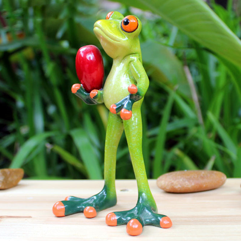 Maliben | Festival Frog Resin Crafts Frog Pastoral Ornament