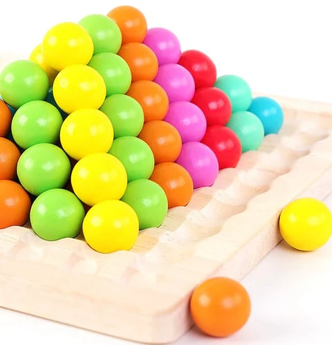 Maliben | Wooden Board Bead Game