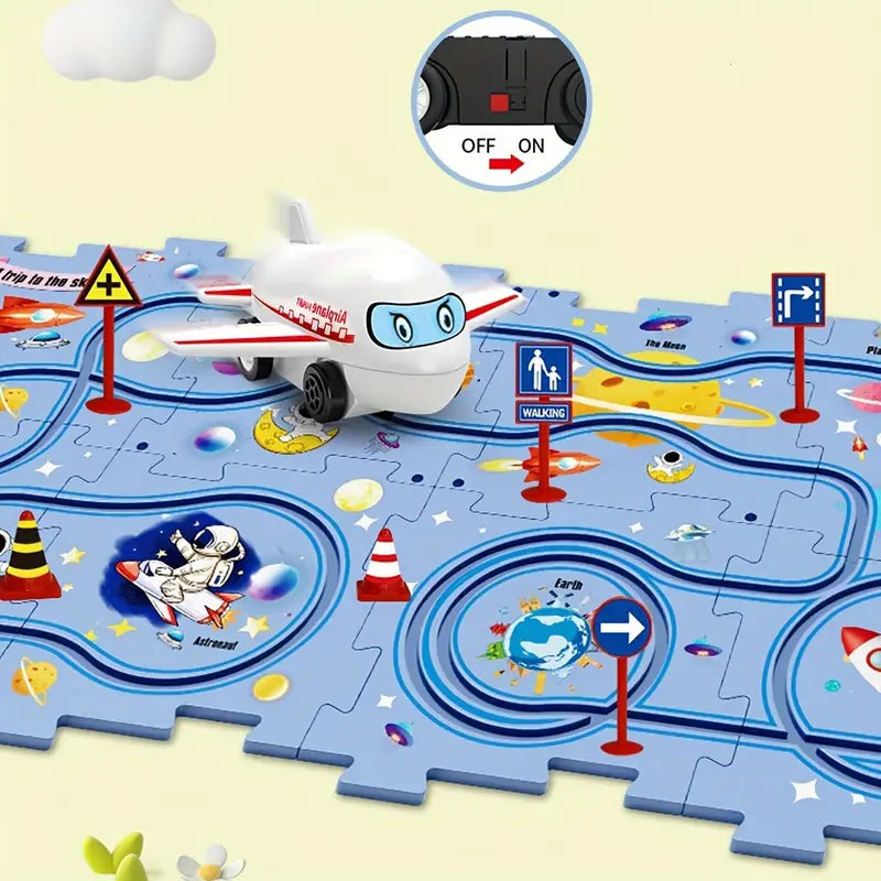 Maliben | Puzzle Track Block Race