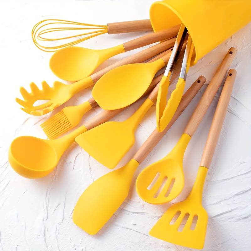 Maliben | Silicone Kitchen Tools Set – Heat Resistant and Scratch Resistant