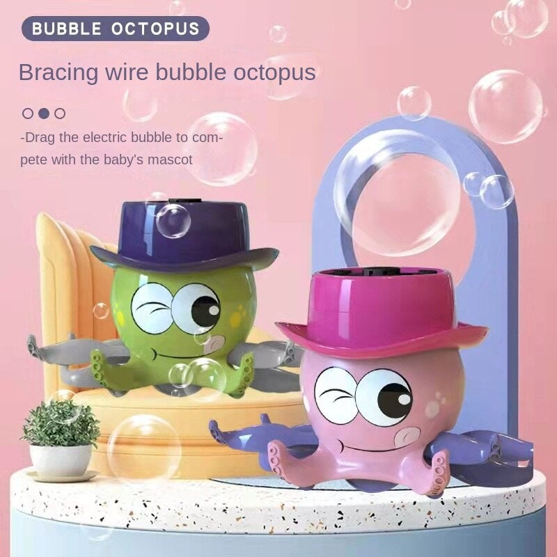 Maliben | Octopus Automatic Bubble Blower Machine Toy