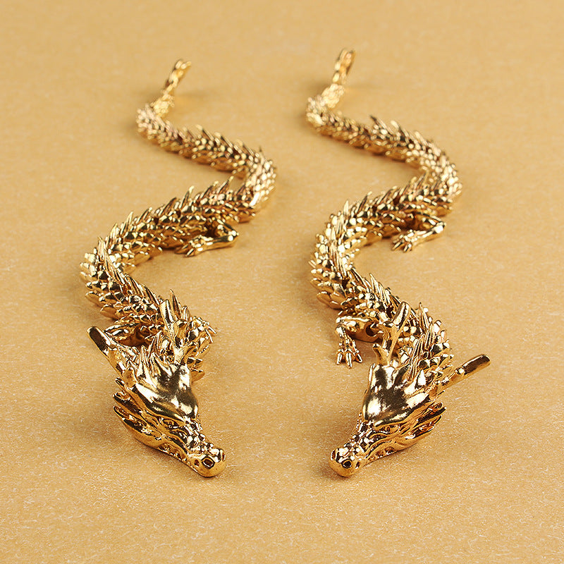Maliben | Gold Dragon With Movable Joints