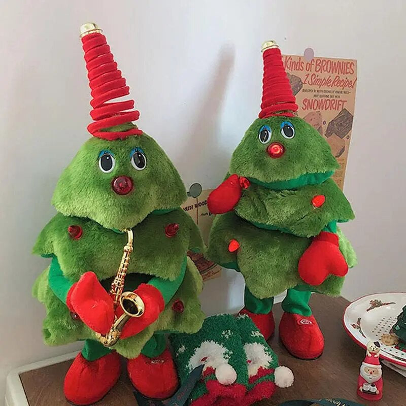 Maliben | Funny Christmas Decor - Dancing Music Tree
