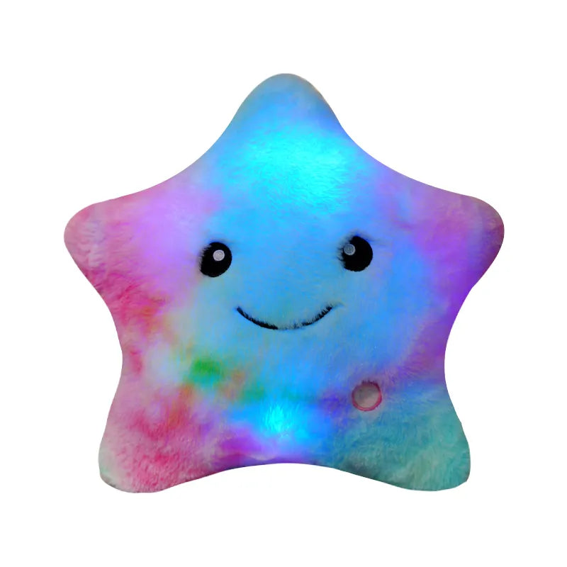 Maliben | Bright Led Star Cuddly Pillow For Kids