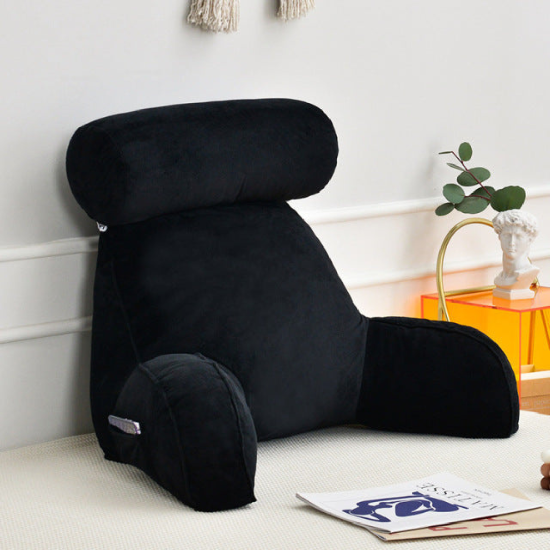 Maliben | Backrest Pillow With Armrests And Adjustable Headrest