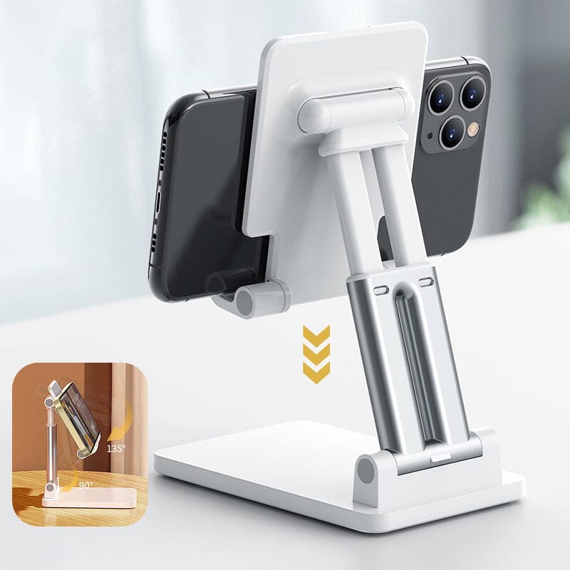 Maliben | Foldable Or White Pole Phone Desk Holder