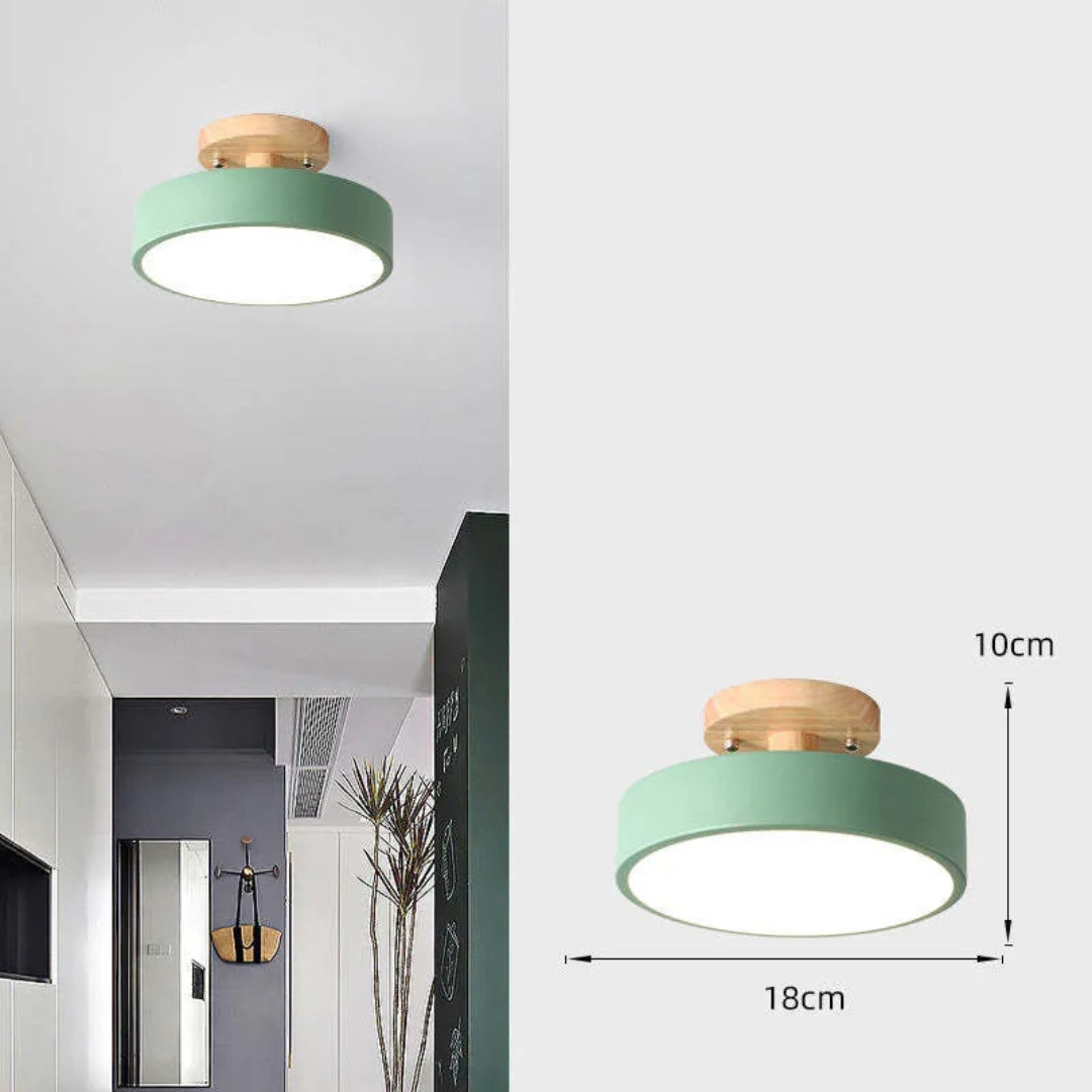 Maliben | Wooden Led Ceiling Lamp