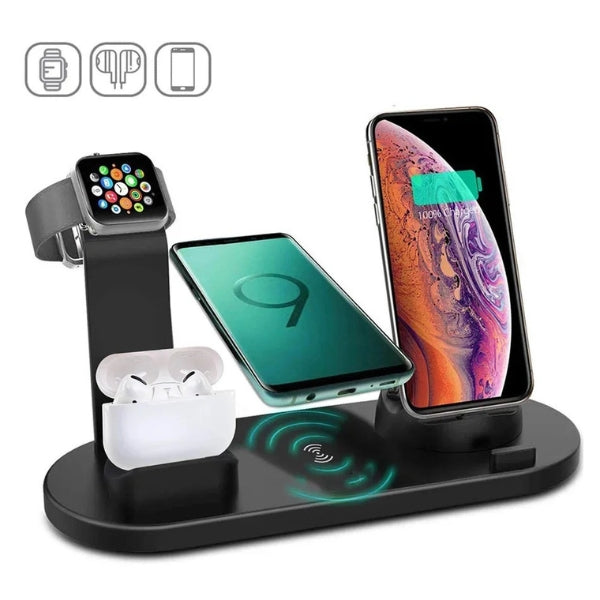 Maliben | 7-In-1 Wireless Charging Station With Magsafe & Cryoboost β Fast & Efficient Charging For Iphone, Apple Watch, And More