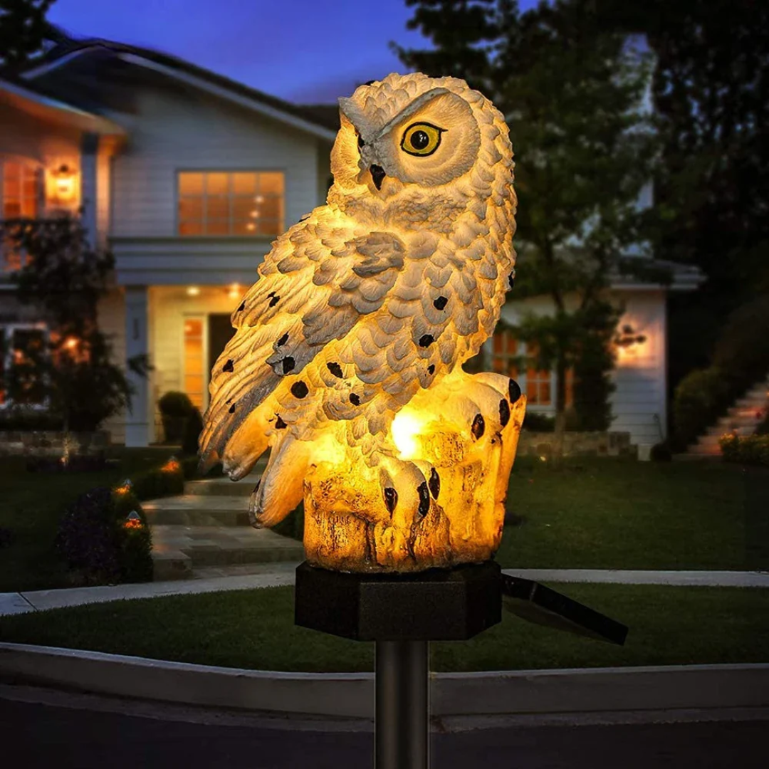 Maliben | Solar Garden Lamps – Owl Design Outdoor Lighting With Solar Energy