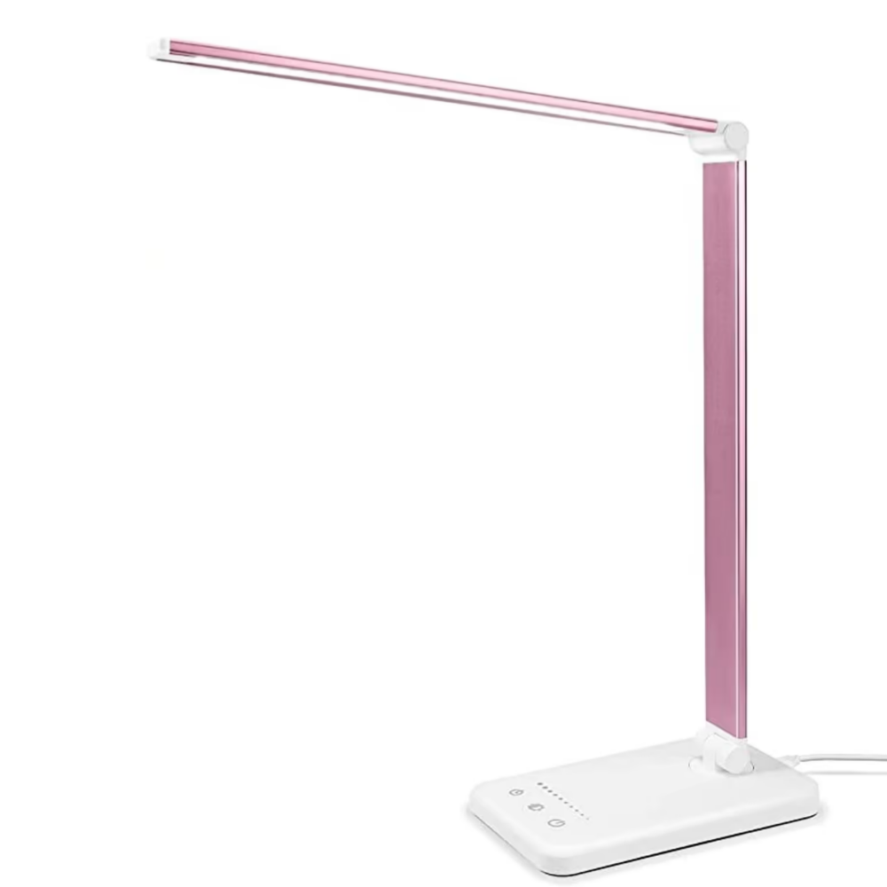 Maliben | Led Desk Lamp - Table Lamp With Usb Charging Port, 5 Light Settings And Brightness Levels