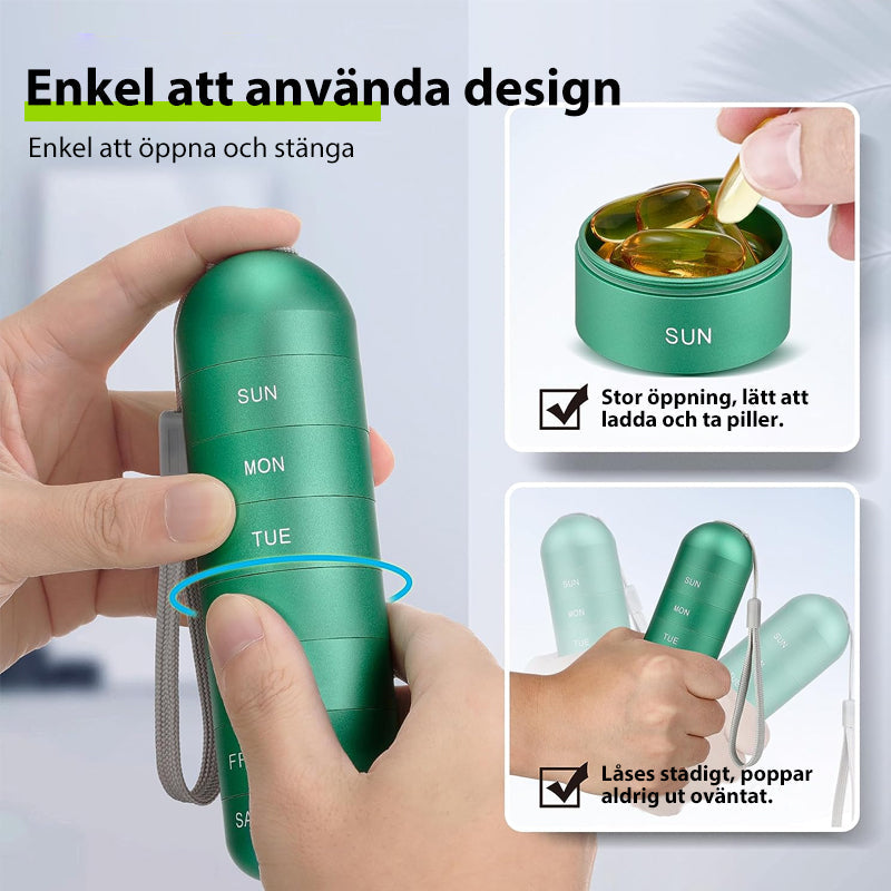 Maliben | 7-Day Portable Pillbox For Travel