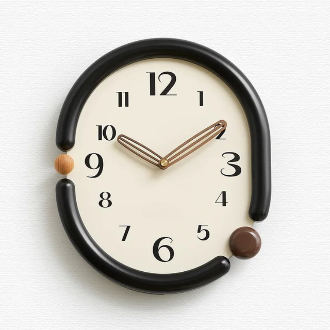 Maliben Luxury Wall Clock — Minimalist, Silent Movement