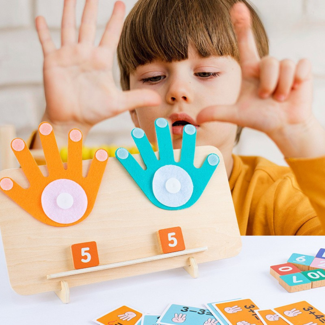 Maliben | Montessori Maths Finger Learning Game