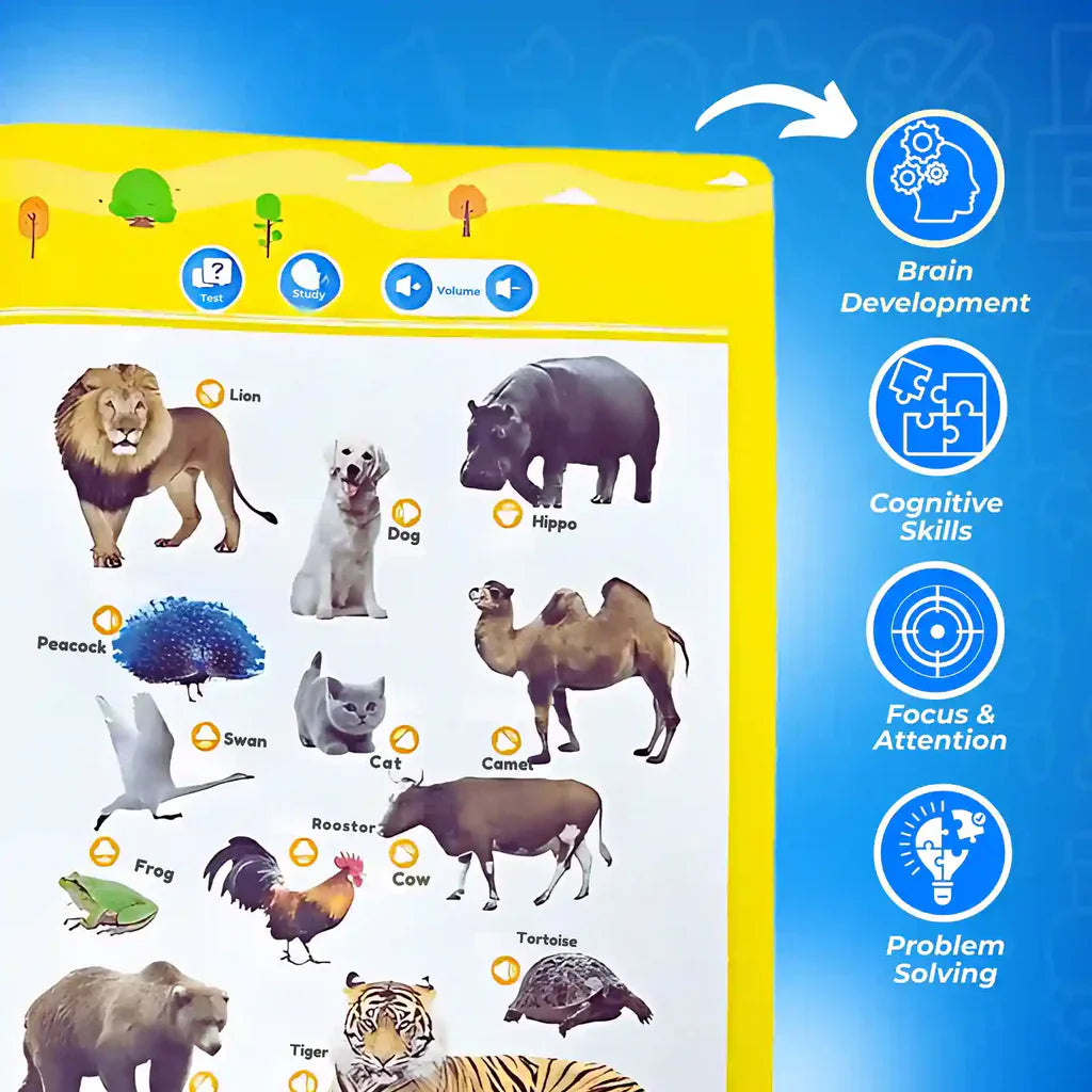 Maliben | Talking English Learning Book For Children