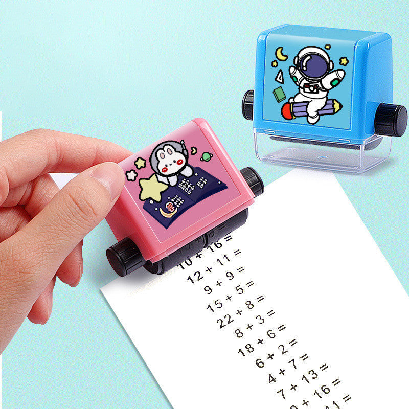 Maliben | Mathmaster Roller | Enrich Learning Experiences - Mathematics Practice Stamp